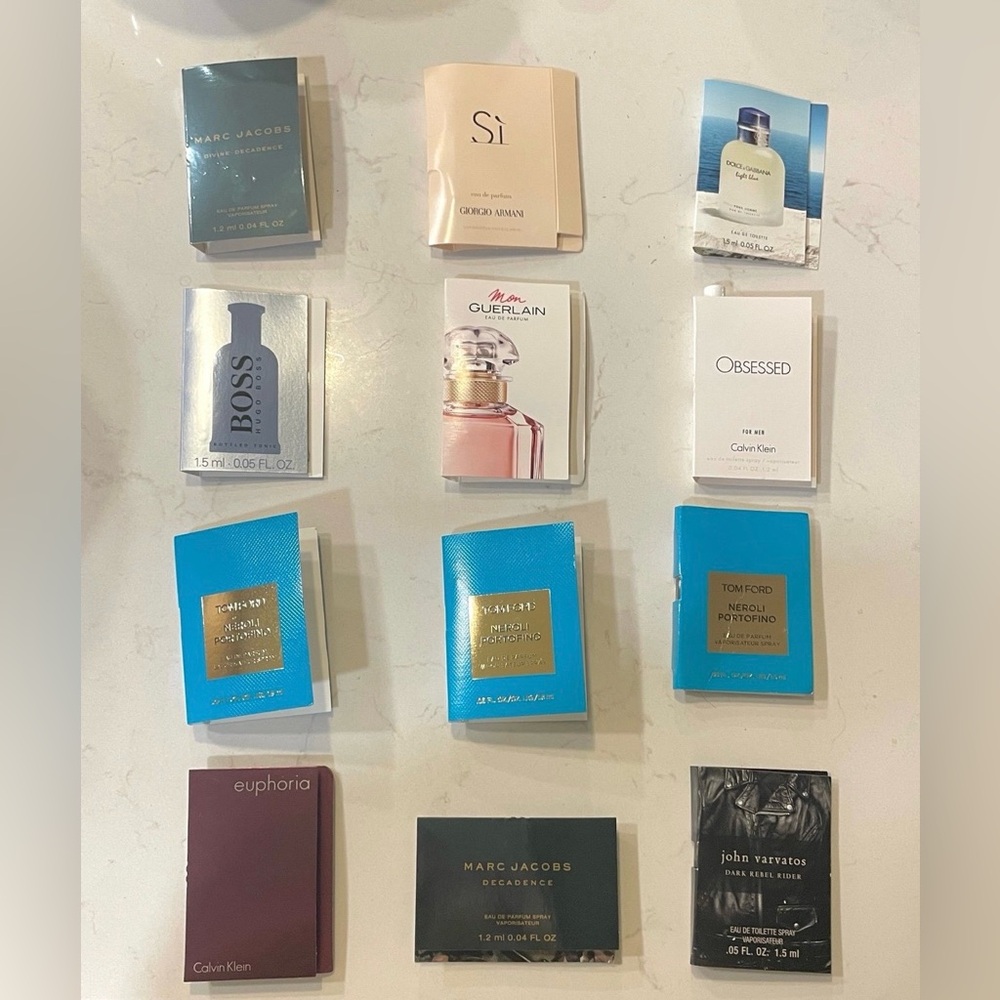 Designer Perfume Bundle – 12 pcs